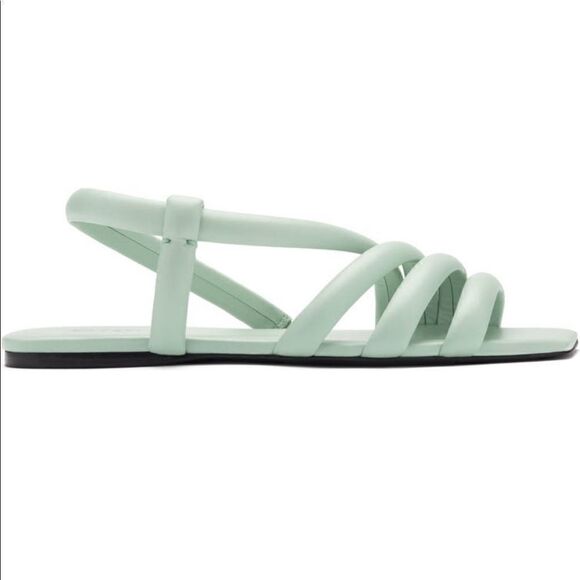 Mercedes Castillo top grain leather upper/ lining strappy sandal size 6/36 , NWT - Picture 5 of 16